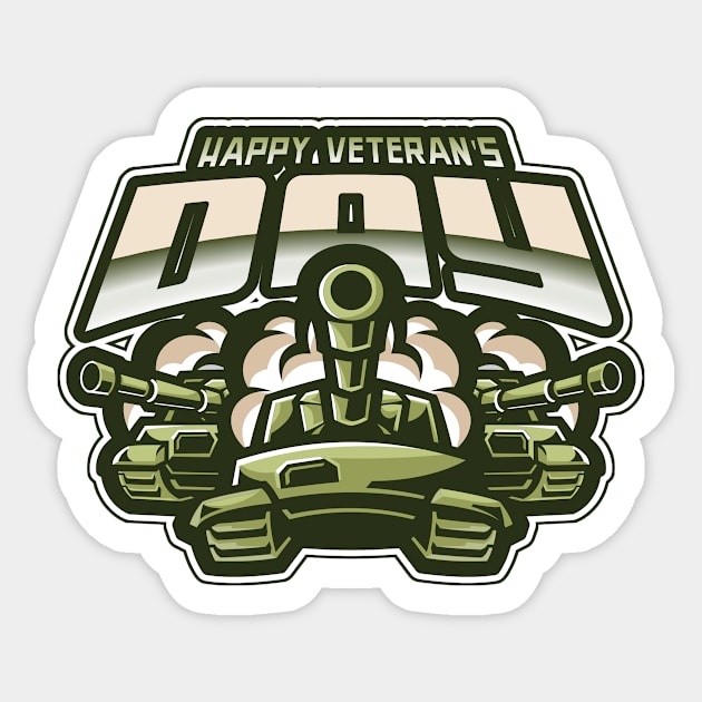 Happy Veteran's Day Sticker by MonkeyLogick